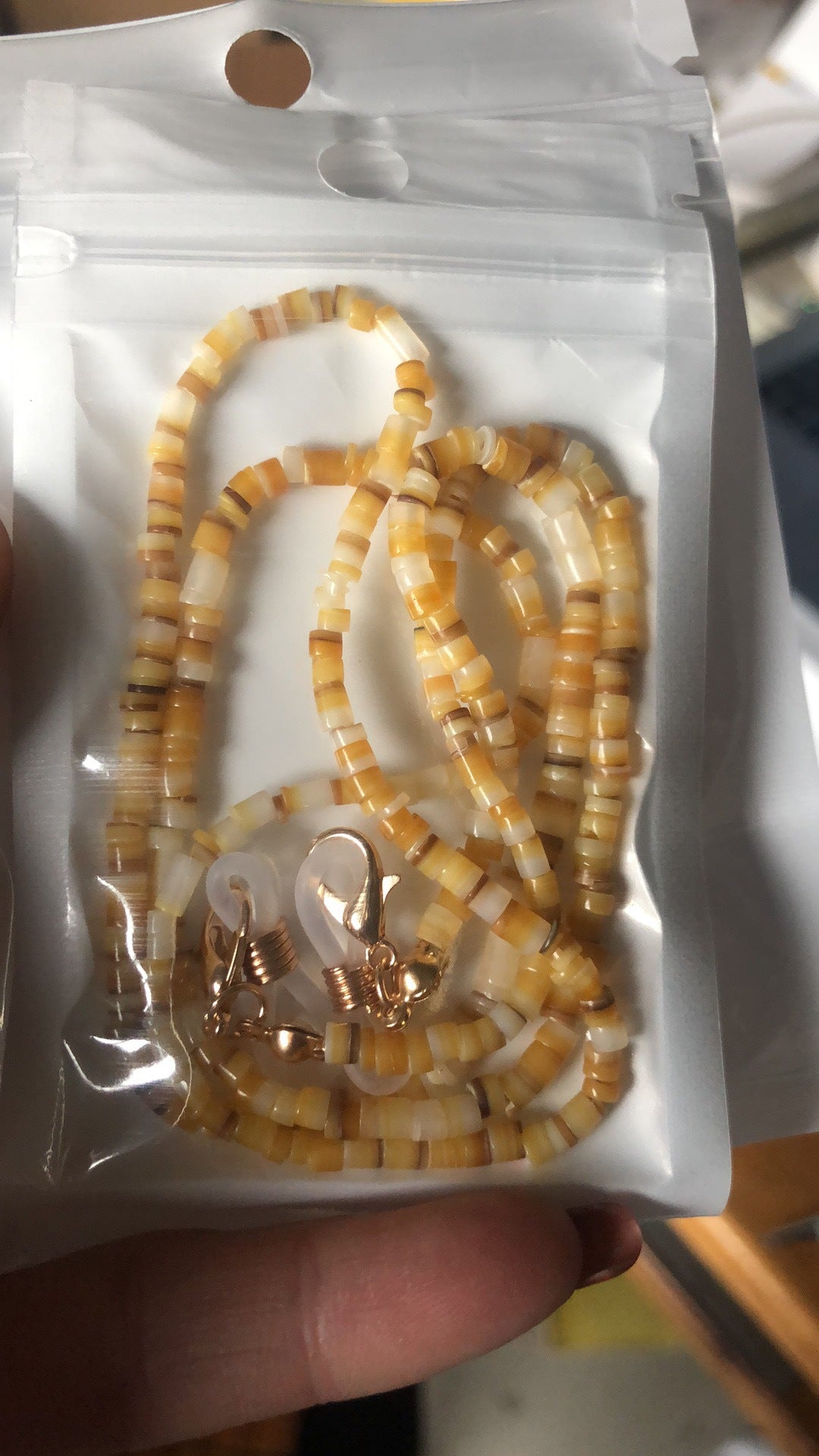 Perlen Brillenhalter Kette Brehn