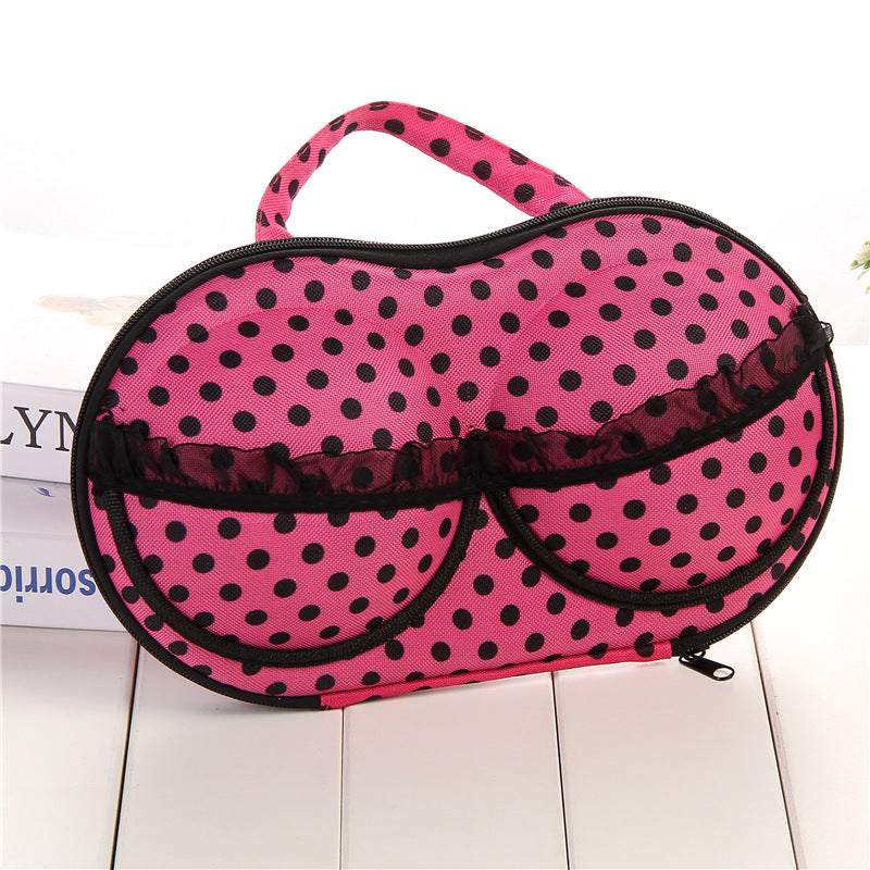 Polka Dot Reise Make-up Organizer Tasche Brehn