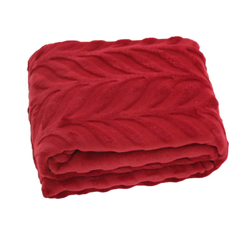 Gemütliche Fleece-Wurfdecke