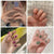 Kunstvolle Nagelaufkleber Brehn