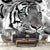 Brehn | Benutzerdefinierter Fotodruck Moderne Wandbilder Tapete mit Tiger Muster in Schwarz und Weiß
