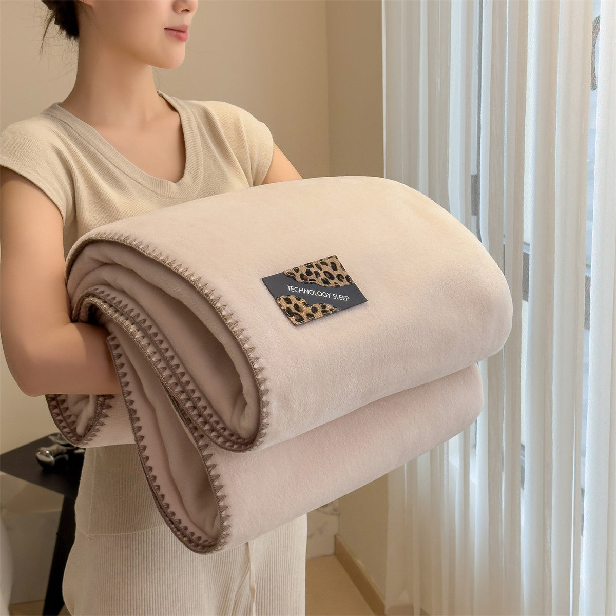 Einfarbige Kuscheldecke für jeden Anlass