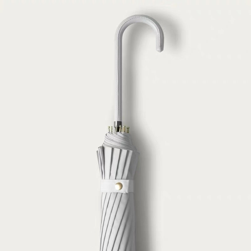 Damen eleganter und robuster Regenschirm mit ergonomischem Griff Brehn