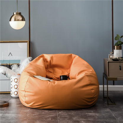 Großformatiger Sitzsack-Lounge-Sessel aus wasserabweisendem Canvas mit formstabilem Schaumfüllkern