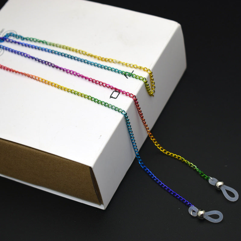 Bunte Mehrstrang Brillenhalterkette Brehn