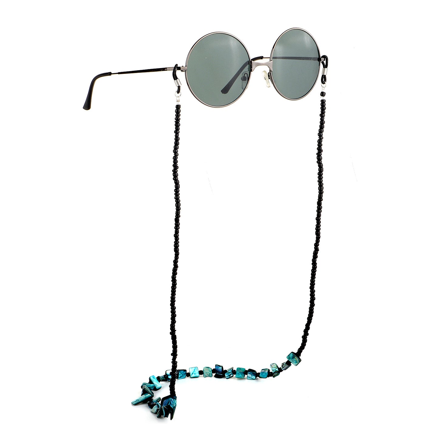 Perlenbrillenhalter mit natürlichen Muschelakzenten Brehn