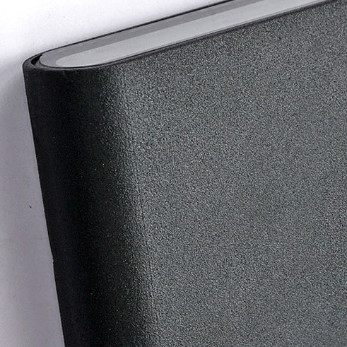 Schwarz/Weiß Rechteckige Wandwaschleuchte Modern Stilvoll Warm/Weiß Licht LED Aluminium Wandleuchte für Flur, 4.5"/7" B | Brehn