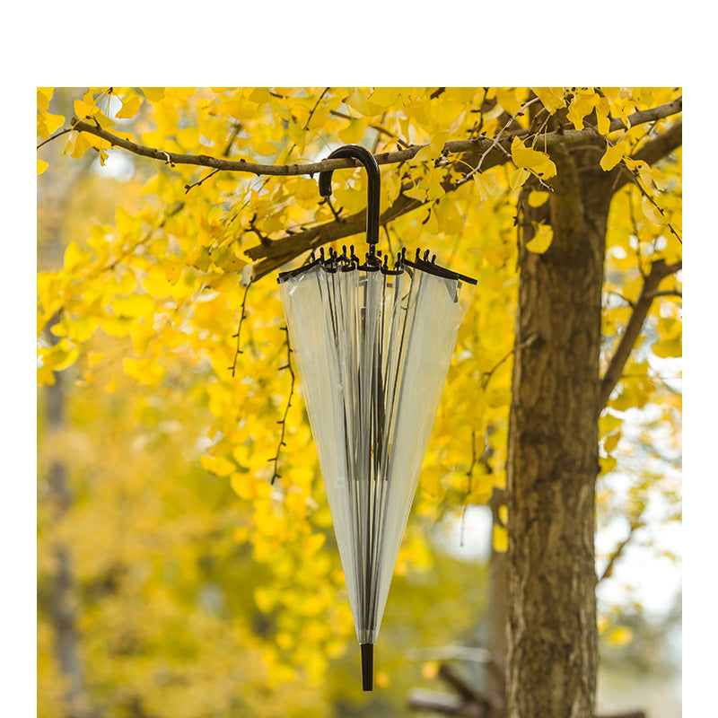 Damen Transparenter Regenschirm mit elegantem Design Brehn