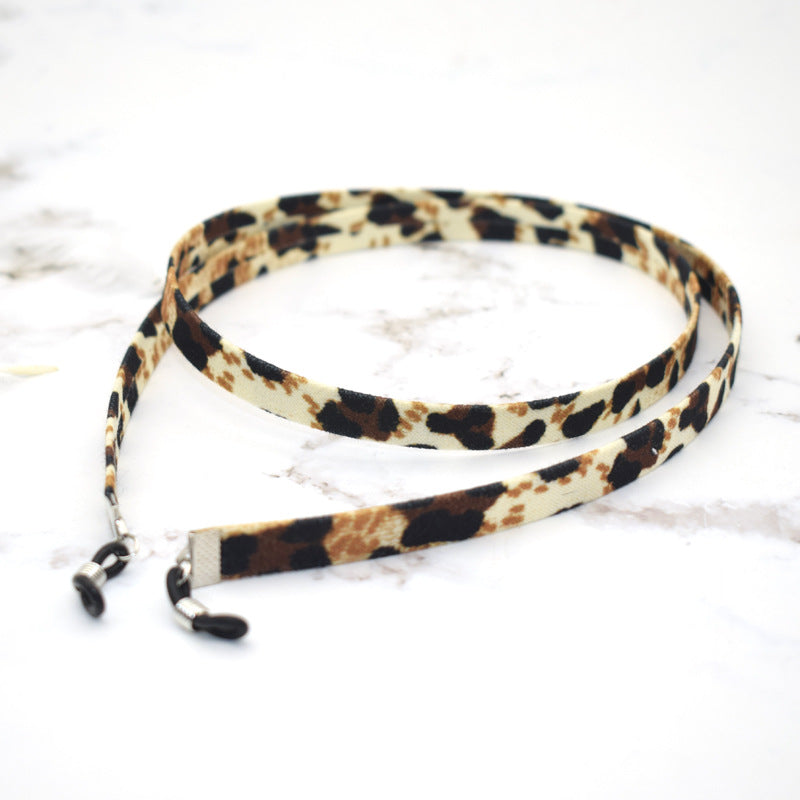 Stylische Samt Brillen Kette Brehn