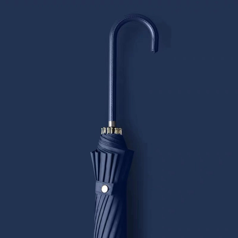 Damen eleganter und robuster Regenschirm mit ergonomischem Griff Brehn