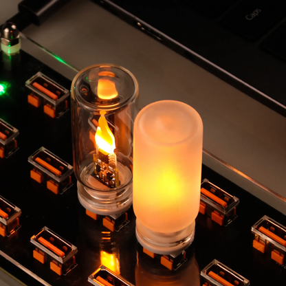 USB-LED-Flammenlicht mit Fernbedienung