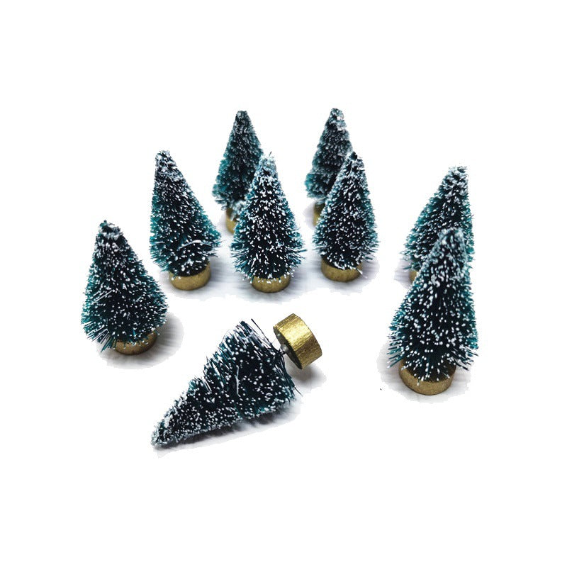 Mini-Weihnachtsbaum-Tischdekoration, Sisal