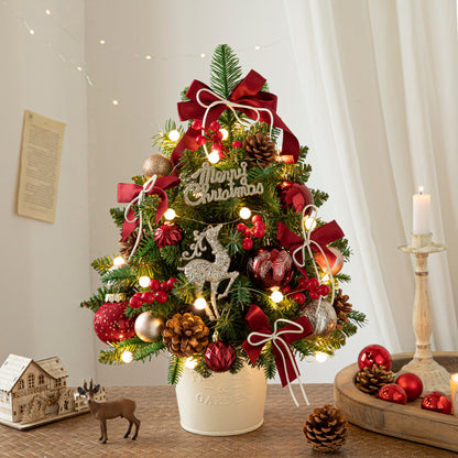 Mini-Weihnachtsbaum aus PE, 45 oder 60 cm, mit Beleuchtung