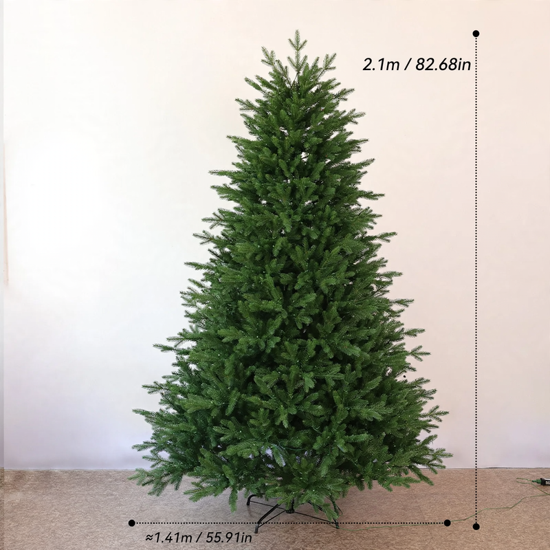 Künstlicher Weihnachtsbaum aus PE, automatisch entfaltend