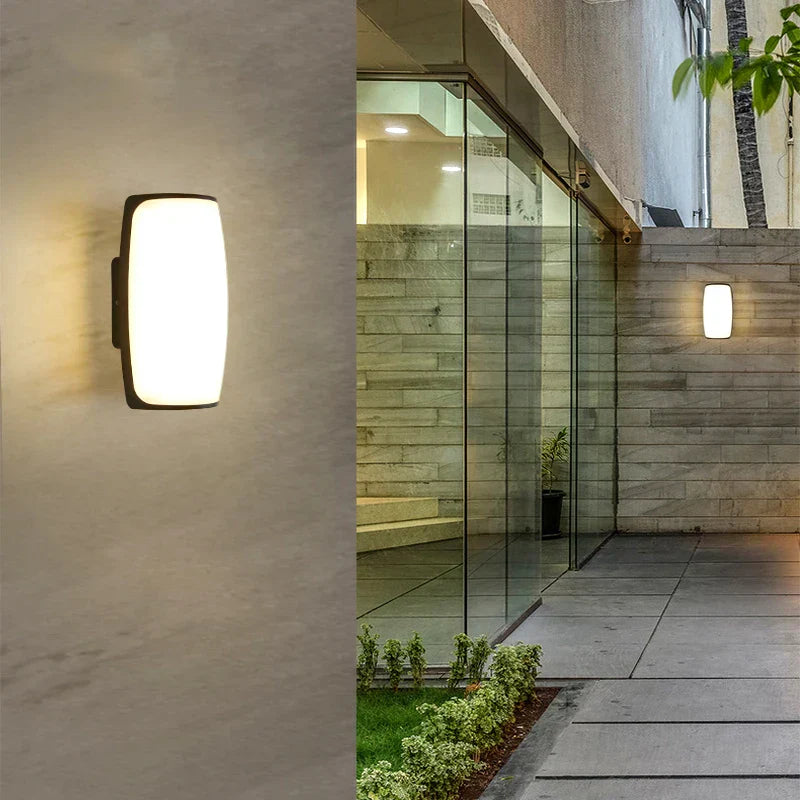 Wasserdichte LED-Wandleuchte für Außen – Energieeffiziente Beleuchtung für Garten und Terrasse | Brehn