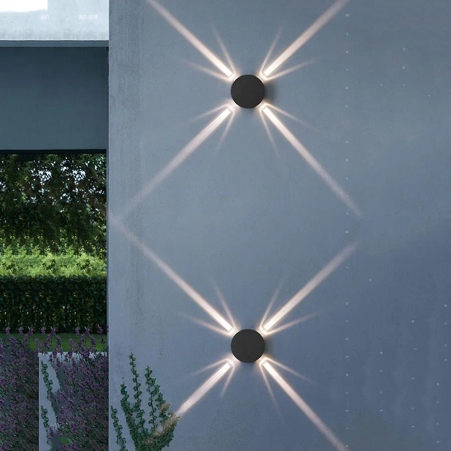 Moderne LED Garten-Wandleuchte für Außen – Wetterfest, Energiesparend & Dekorative Beleuchtung | Brehn