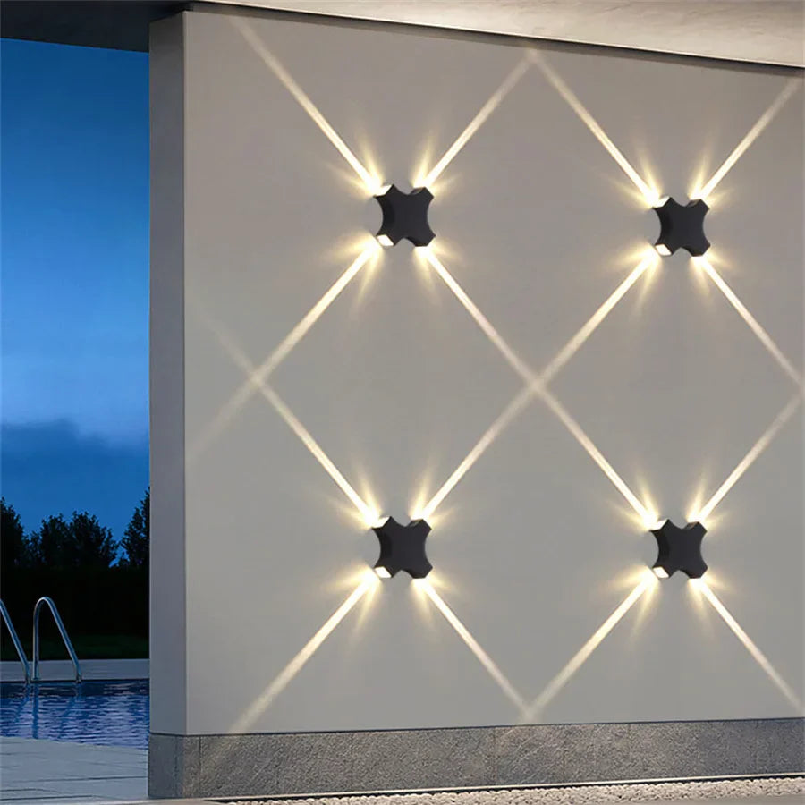 Moderne LED Garten-Wandleuchte für Außen – Wetterfest, Energiesparend & Dekorative Beleuchtung | Brehn