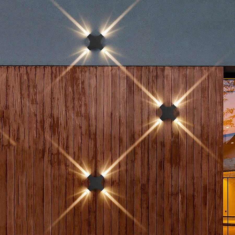 Moderne LED Garten-Wandleuchte für Außen – Wetterfest, Energiesparend & Dekorative Beleuchtung | Brehn