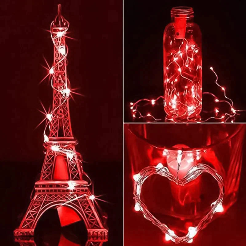 LED-Weinflaschenlichter Kork Nachtlicht DIY Decor Lift - Stück | Brehn