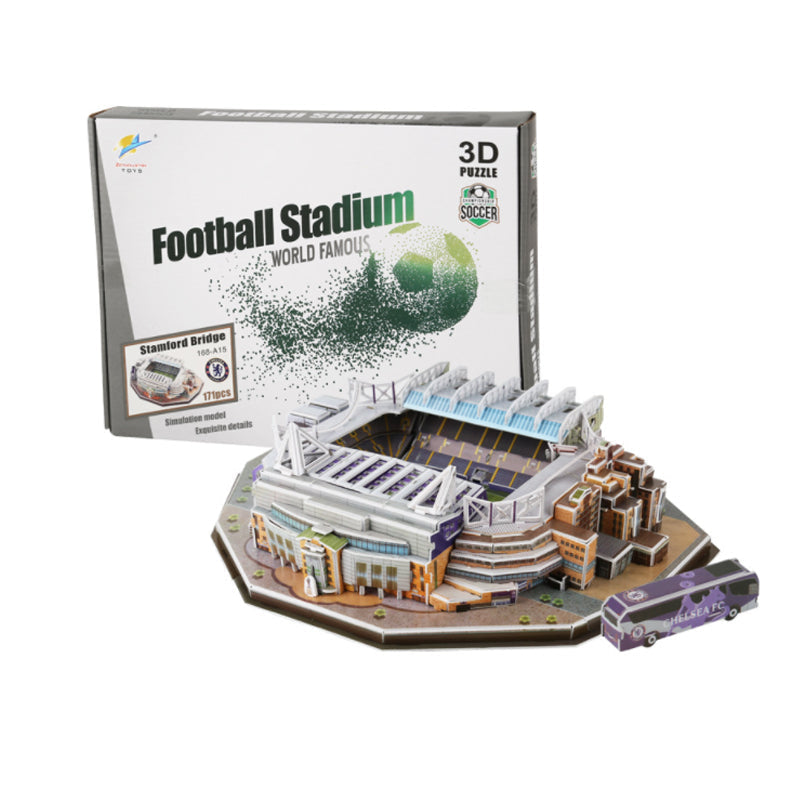 3D-Puzzle-Fußballstadion