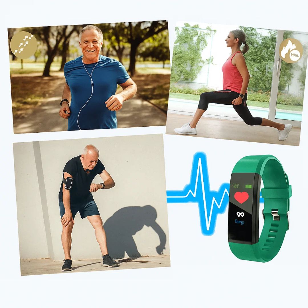 GuardianTime | Smartwatch für Senioren – Sturzdetektion – Gesundheitsüberwachung – GPS-Tracker – Sicherheit für ältere Menschen Brehn