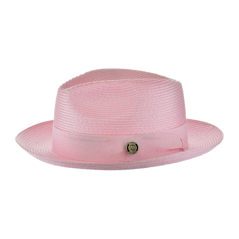 Natürlicher Strohhut Fedora | Brehn