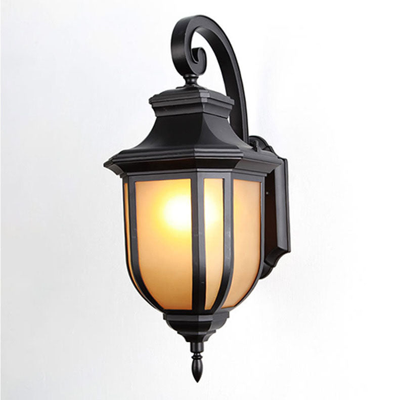 Moderner europäischer minimalistischer Aluminiumlegierung quadratischer Außen-Wandleuchten-Lampe | Brehn
