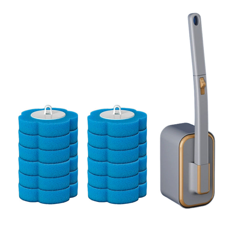 Brehn | Wandmontiertes WC-Bürsten-Set