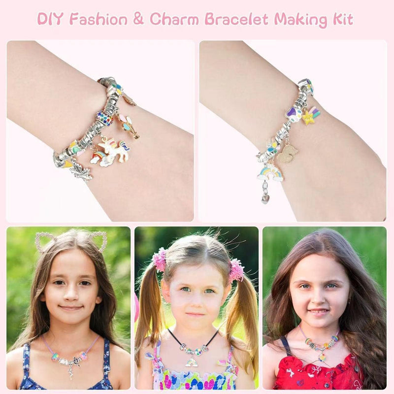 DIY-Set für Mädchen-Charm-Armbänder