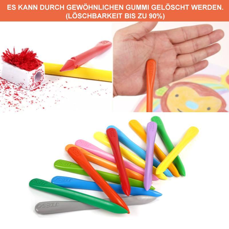Brehn | Kindertagsgeschenke Plastikpinsel Set für Kinder mit Übungsbuch