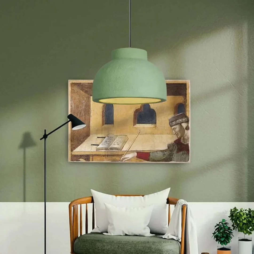 Brehn | Minimalistische skandinavische Pendelleuchte aus Polystyrol