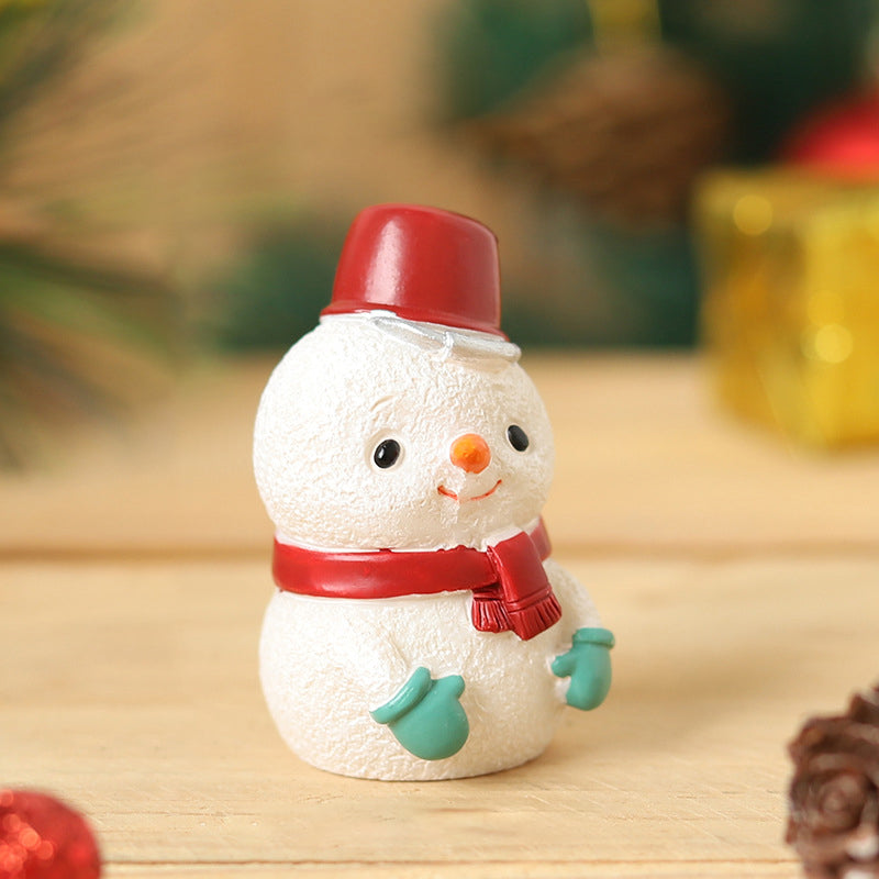 Brehn | Handgefertigte Tier-Weihnachtsmann-Ornamente