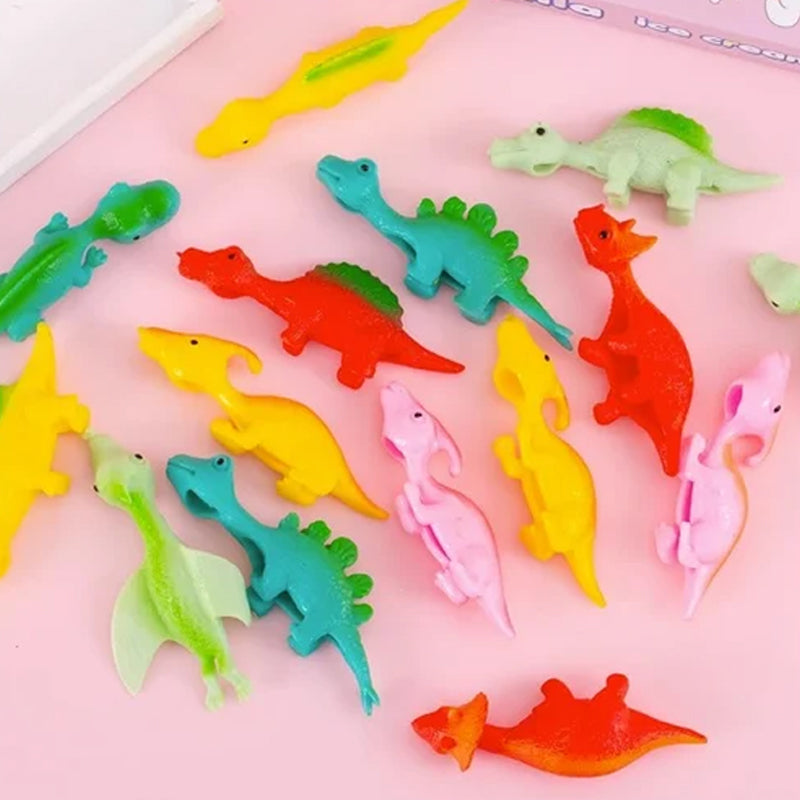 Slingshot Dinosaurier Spielzeuge (Farben zufällig) | Brehn