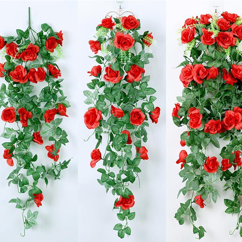 Wanddekoration Hängende Blumenranke | Brehn
