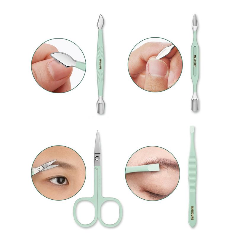 Tragbares Nagelknipser-Set (12/16-teilig)