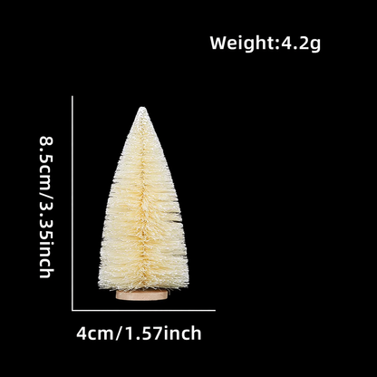 Mini-Weihnachtsbaum aus Sisal, verschiedene Größen