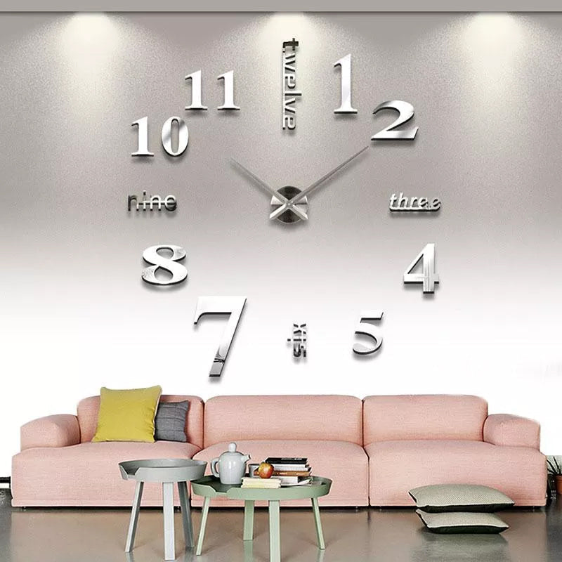 DIY Moderne Die-freie Wanduhr | Brehn