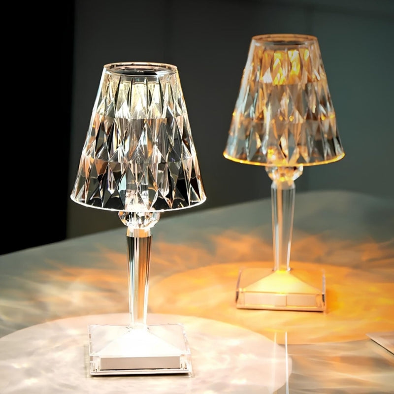 Kristall Tischlampe mit Touch-Steuerung - LumeCrystal | Brehn