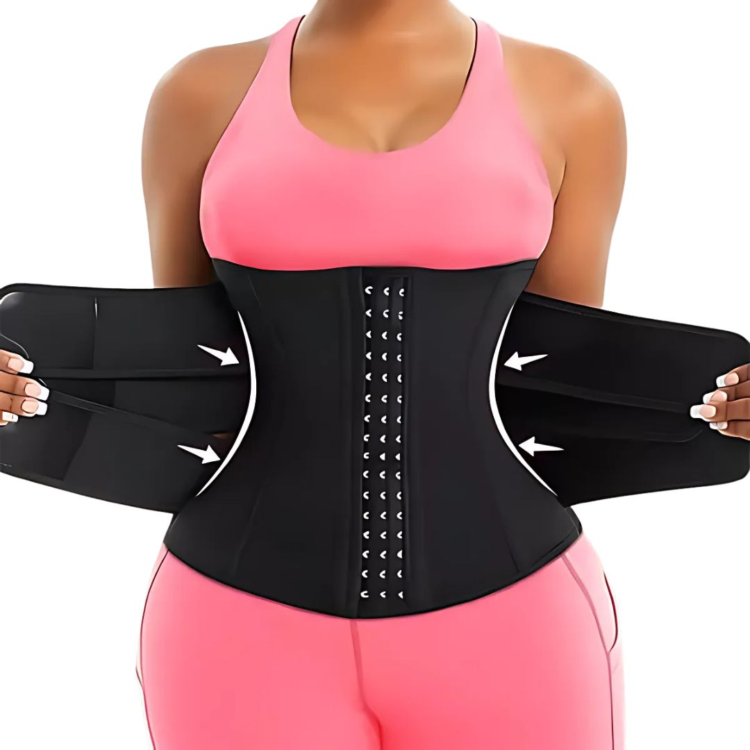 ThermoCore | Taillentrainer Gürtel – Dreifache Kompression – Atmungsaktives Neoprenmaterial – Nach dem Training & Nach der Geburt Verwendung Brehn