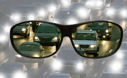 Scheinwerfer-Fahrbrille mit Blendschutztechnologie – Sicher fahren bei Nacht