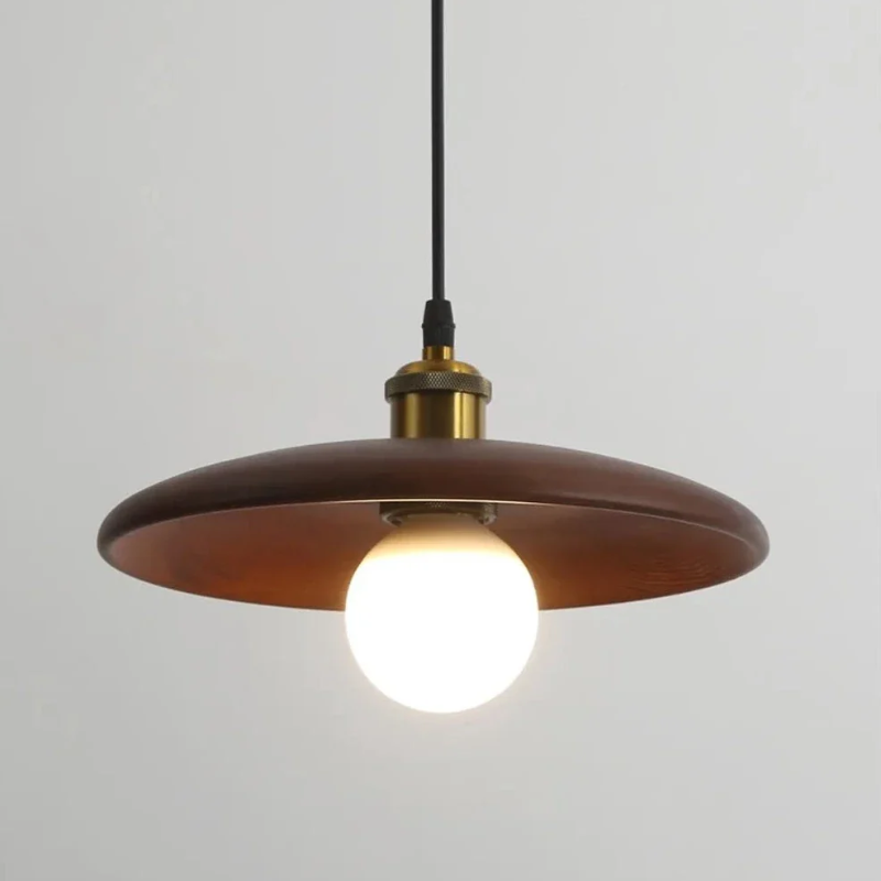 Brehn | Nordic Minimalist Holz LED Pendelleuchte