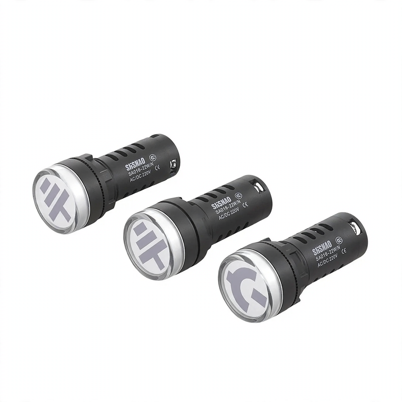 Runde LED-Positionsanzeige für Trennschalter, 22 mm