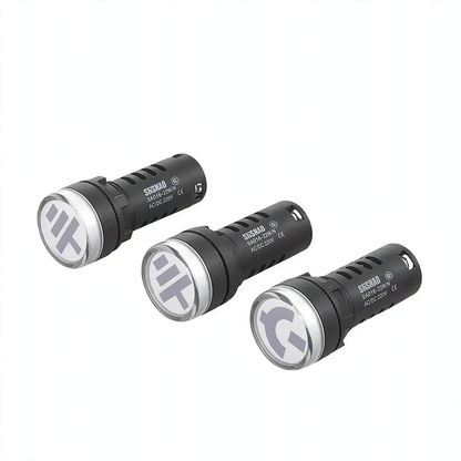 Runde LED-Positionsanzeige für Trennschalter, 22 mm