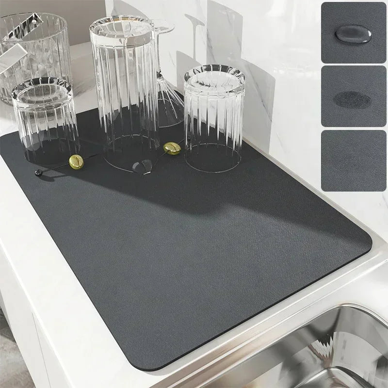 DryGuard Pro — Verabschiede dich von nassen Böden und genieße sichere, trockene Freiheit in deiner Küche! | Brehn