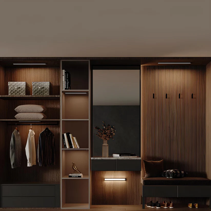 Moderne Wandleuchte | Elegant, kabellos und funktional | Brehn