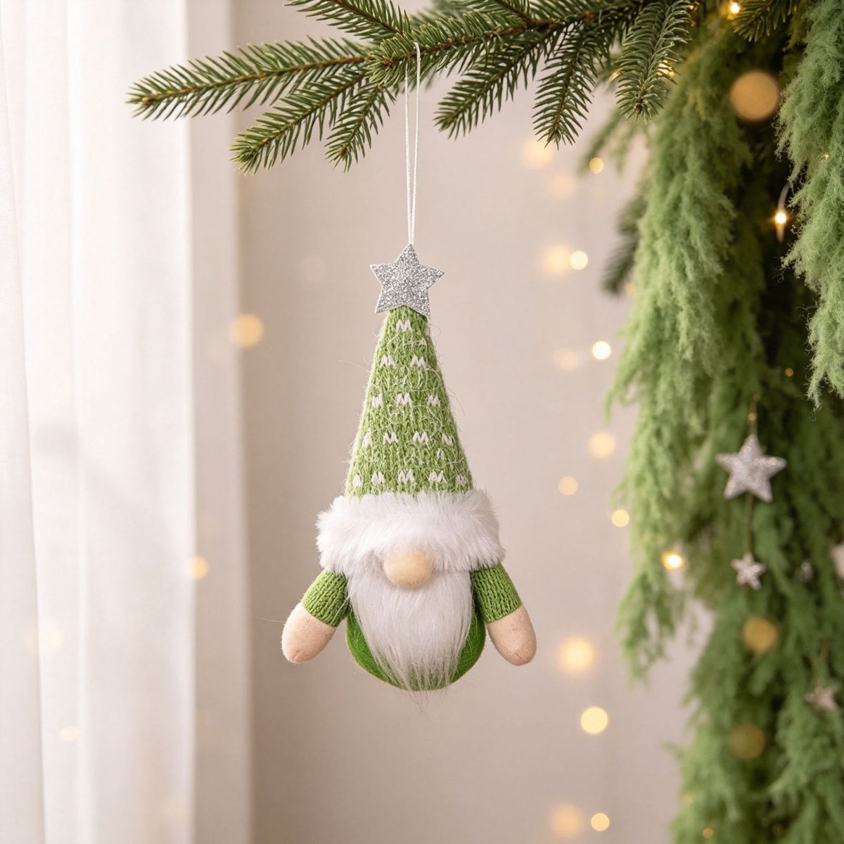 Weihnachts-Wichtel Anhänger, Stoff