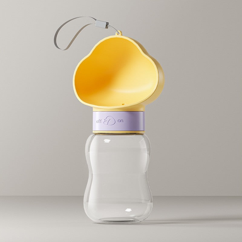 Tragbare Wasserflasche für Hunde