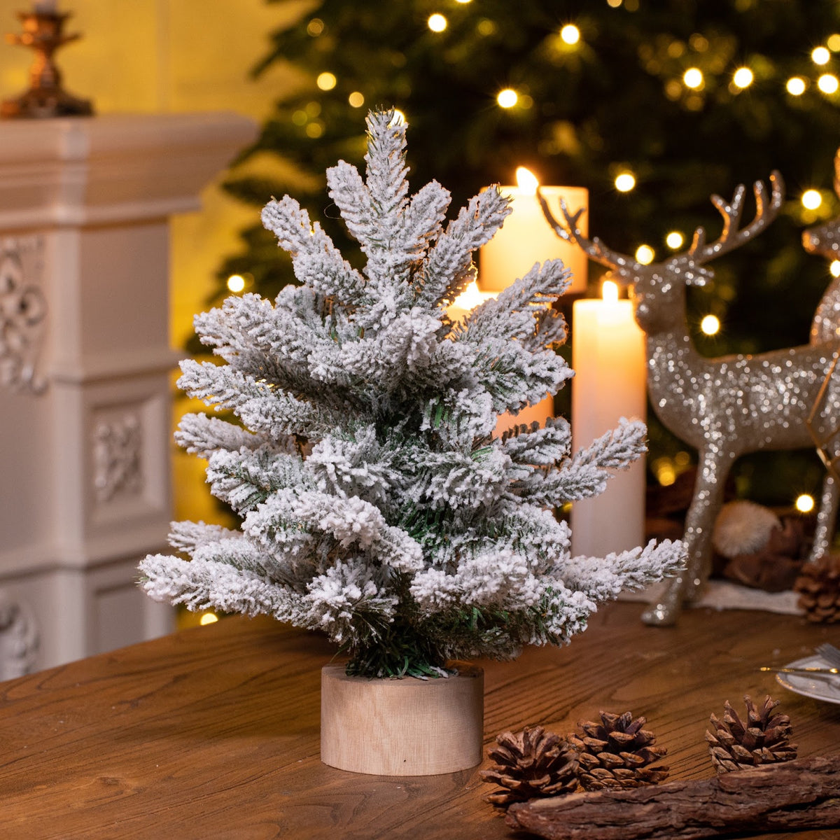 Mini-Weihnachtsbaum aus PE, 20/25 cm