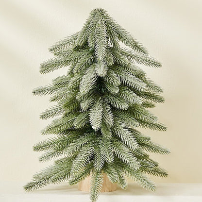 Miniatur-Weihnachtsbaum mit Kunstschnee, 40 cm