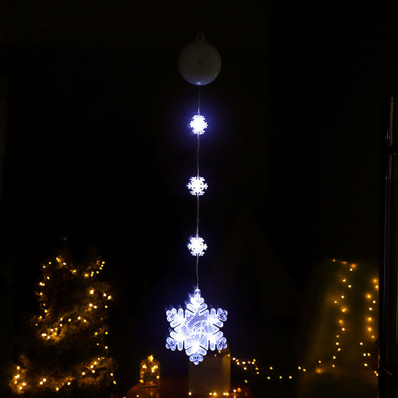 LED-Weihnachts-Sauglicht für Fenster